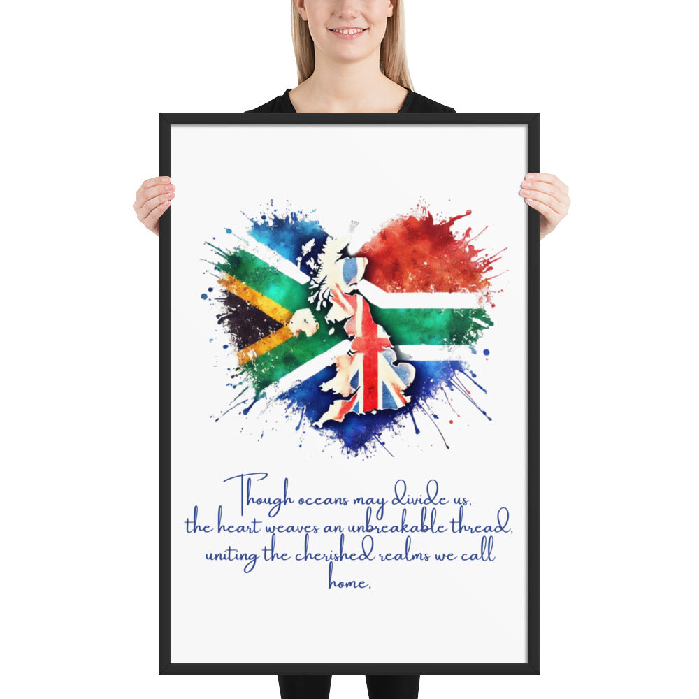 My Heart is South African Poster