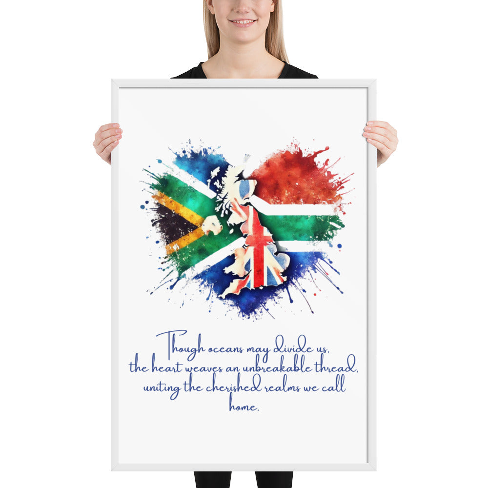 My Heart is South African Poster